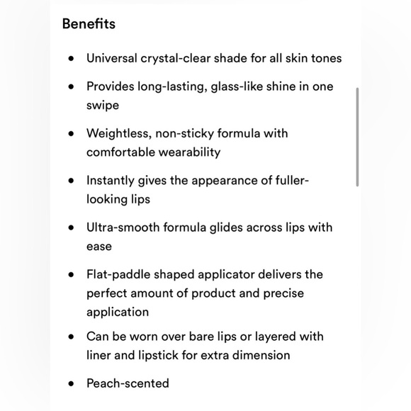 (3 for $15) Anastasia Beverly Hills Crystal Gloss Lip Gloss High Shine Clear - Picture 9 of 16